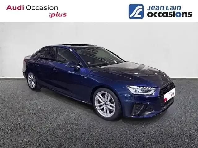 Occasion Audi A4 Competition 150 ch (110 kW) 2024 Bleu navarre métallisé Berline