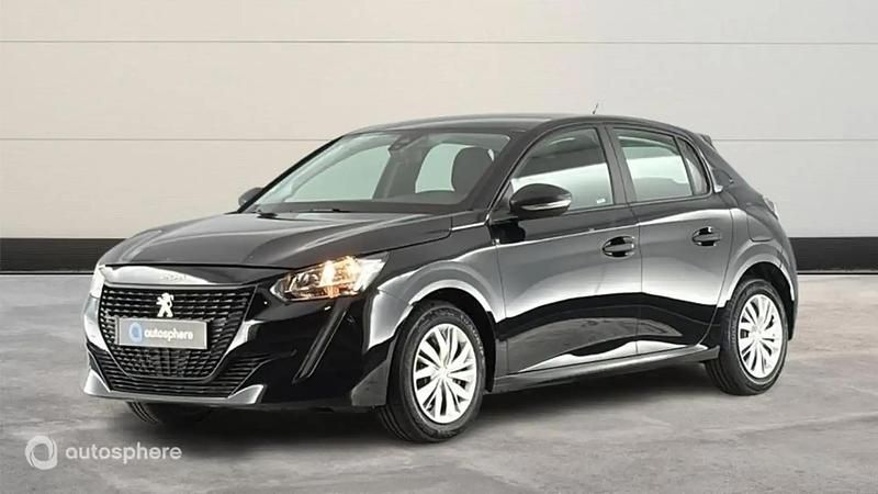 Noir Utilisé 2021 Peugeot 208 Business-Line Citadine | 12 990 € (Prix juste) - Image 1/4
