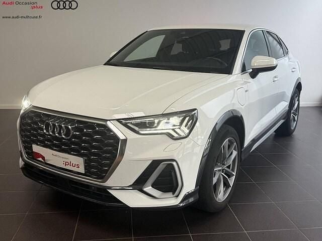 Blanc arcona Utilisé 2024 Audi Q3 Sportback S-Line SUV | 45 997 € (Prix juste) - Image 1/4