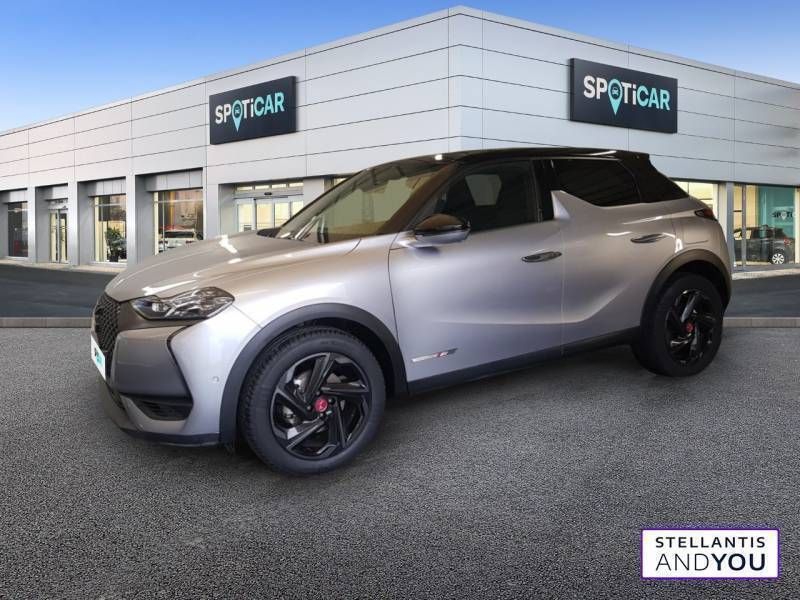 Gris Utilisé 2021 DS Automobiles DS3 Crossback Performance Line Plus SUV | 21 480 € (Prix juste) - Image 1/3