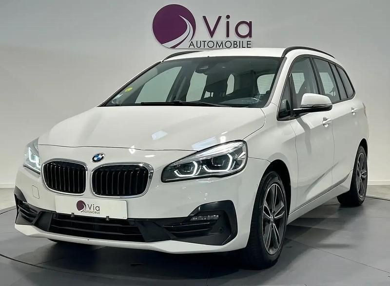 Blanc Utilisé 2019 BMW 216 Gran Tourer Sport Line Monospace | 13 990 € (Prix assez cher) - Image 1/4
