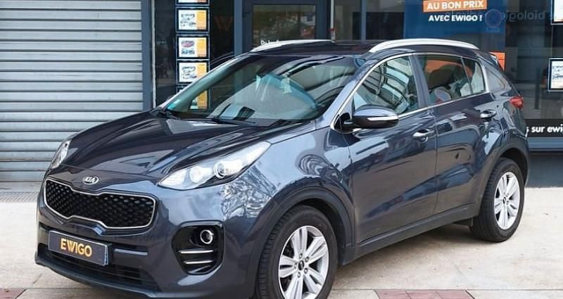 Gris Occasion 2017 Kia Sportage Active SUV | 15 890 € (Prix juste) - Image 1/4
