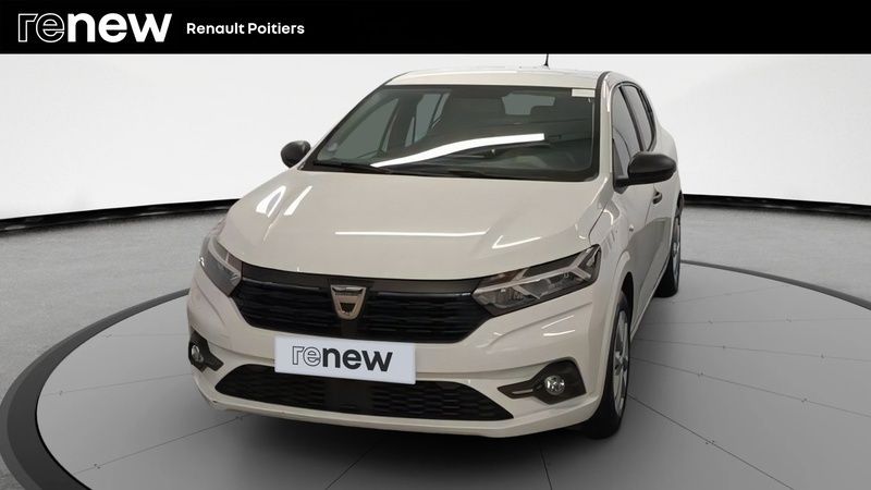 Blanc Utilisé 2022 Dacia Sandero Essentiel Citadine | 10 990 € (Super prix) - Image 1/4