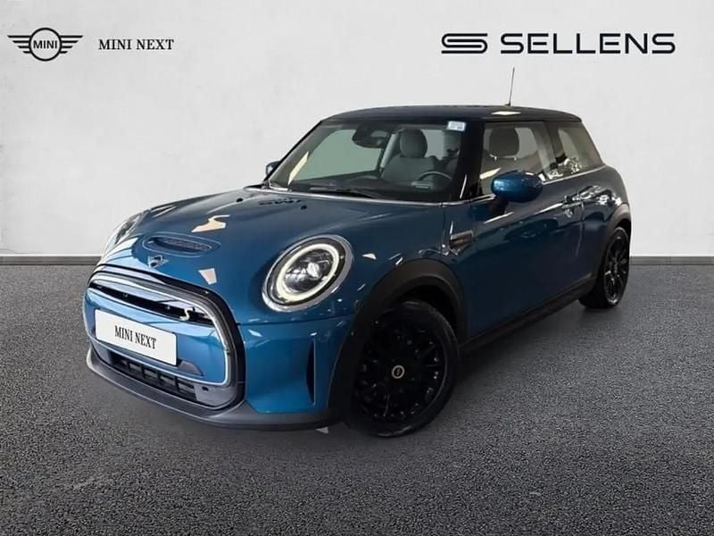 Island blue metallis Occasion 2022 Mini Cooper SE Citadine | 16 480 € (Bon prix) - Image 1/4