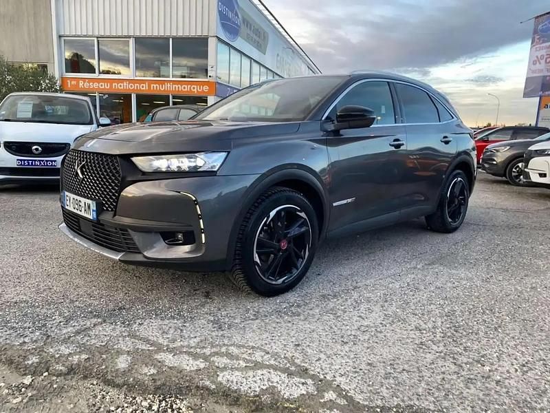 Gris Utilisé 2018 DS Automobiles DS7 Crossback Performance SUV | 15 980 € (Prix juste) - Image 1/4