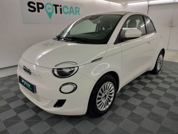 Blanc Utilisé 2022 Fiat 500e Action Citadine | 13 990 € (Prix juste) - Image 1/4