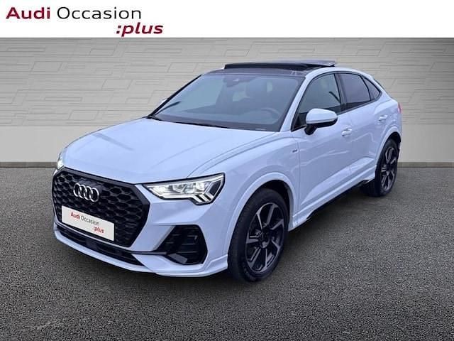 Blanc glacier métallisé Occasion 2022 Audi Q3 S-Line SUV | 42 986 € - Image 1/4