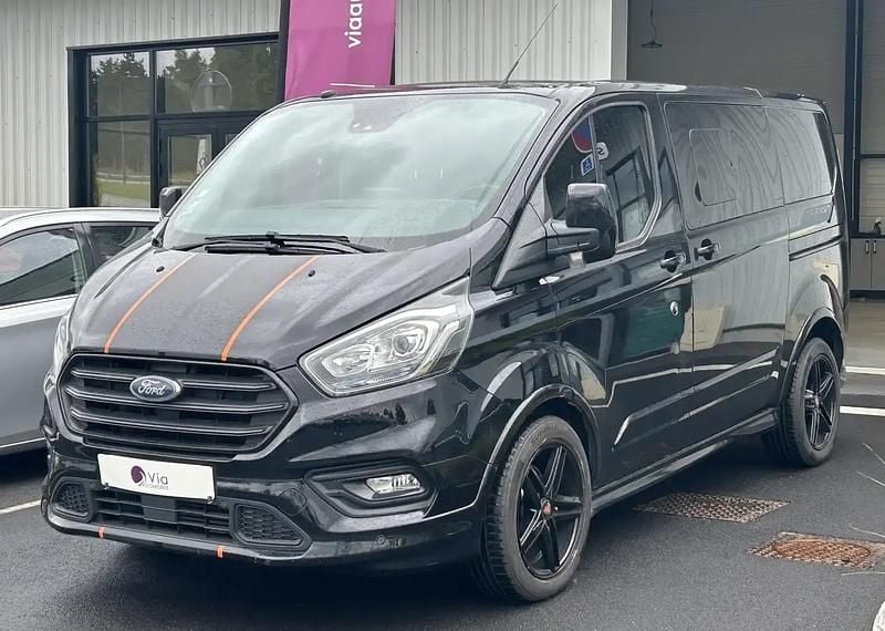 Noir Utilisé 2019 Ford Transit Custom Sport Van | 27 490 € (Prix assez cher) - Image 1/4