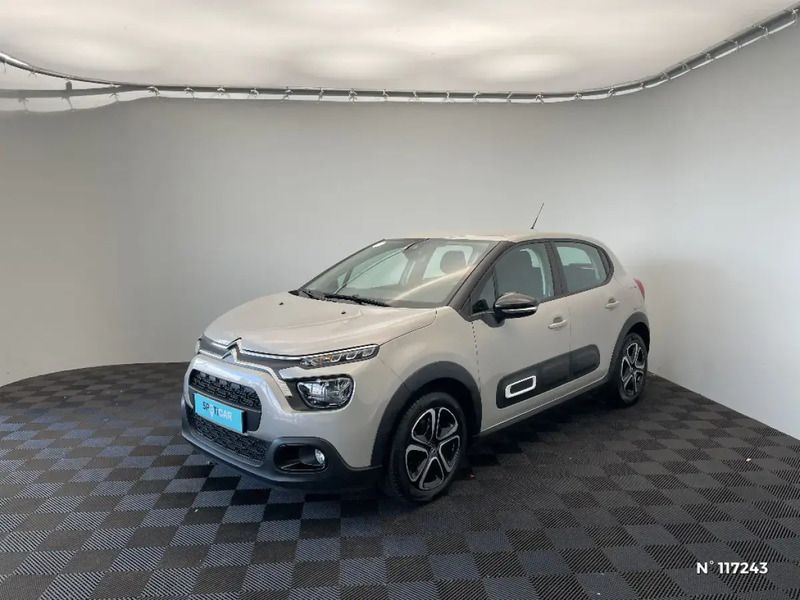 Beige Utilisé 2023 Citroën C3 PureTech Citadine | 11 980 € (Super prix) - Image 1/4