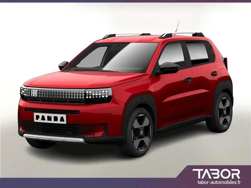 Rouge Nouvelle 2025 Fiat Panda La Prima | 23 685 € (Prix assez cher) - Image 1/4
