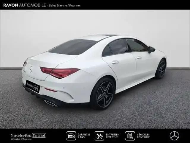 Blanc Utilisé 2023 Mercedes CLA220 Berline | 38 590 € - Image 1/4