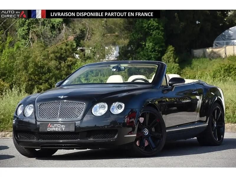 Occasion Bentley Continental 234 ch (172 kW) 2008 Noir Cabriolet