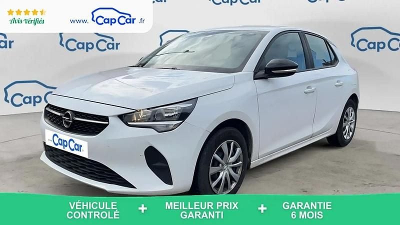 Blanc Utilisé 2020 Opel Corsa Edition Citadine | 8 990 € (Bon prix) - Image 1/4