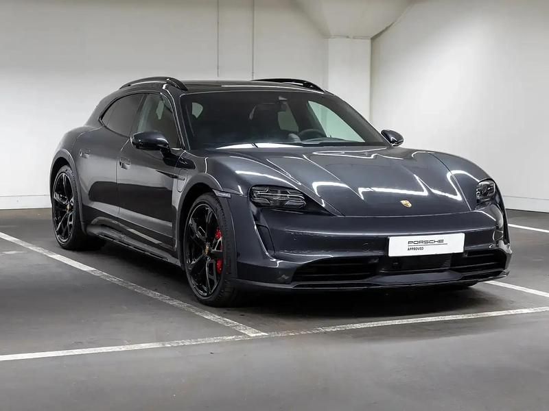Gris Occasion 2022 Porsche Taycan 4S Cross Turismo Berline | 88 000 € - Image 1/4
