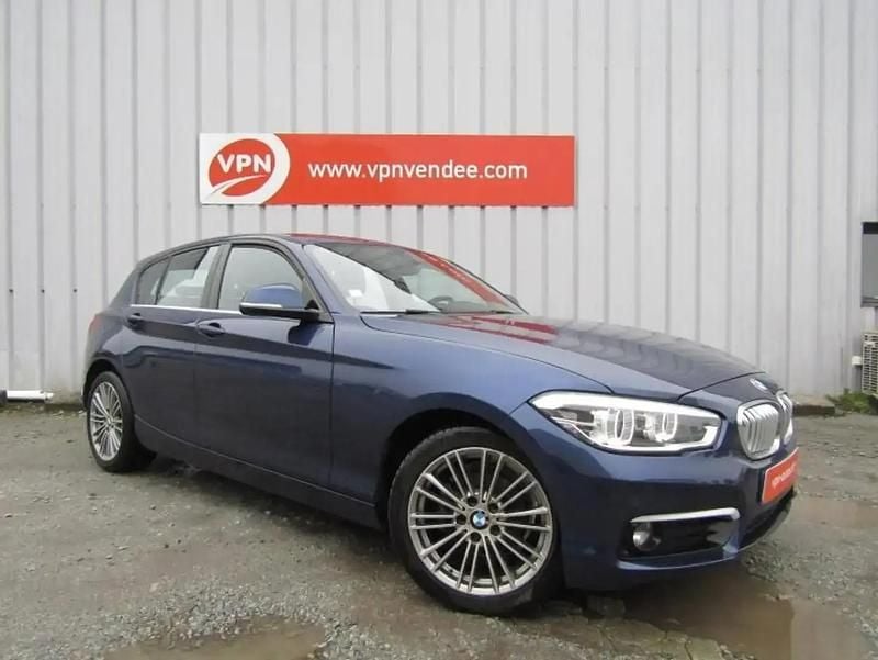 Bleu Occasion 2018 BMW 116 Citadine | 11 990 € (Bon prix) - Image 1/4
