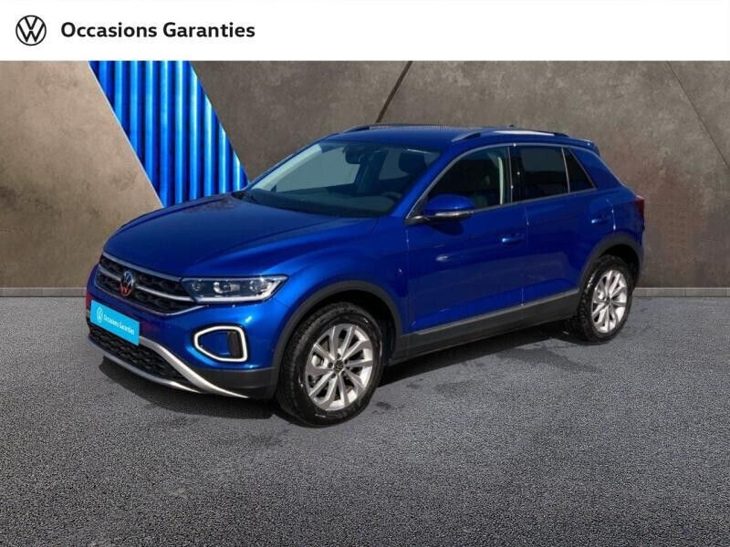 Bleu Utilisé 2024 VW T-Roc Style SUV | 29 495 € (Prix juste) - Image 1/4