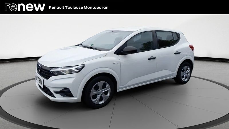 Blanc Utilisé 2022 Dacia Sandero Essentiel Citadine | 11 290 € (Prix juste) - Image 1/4