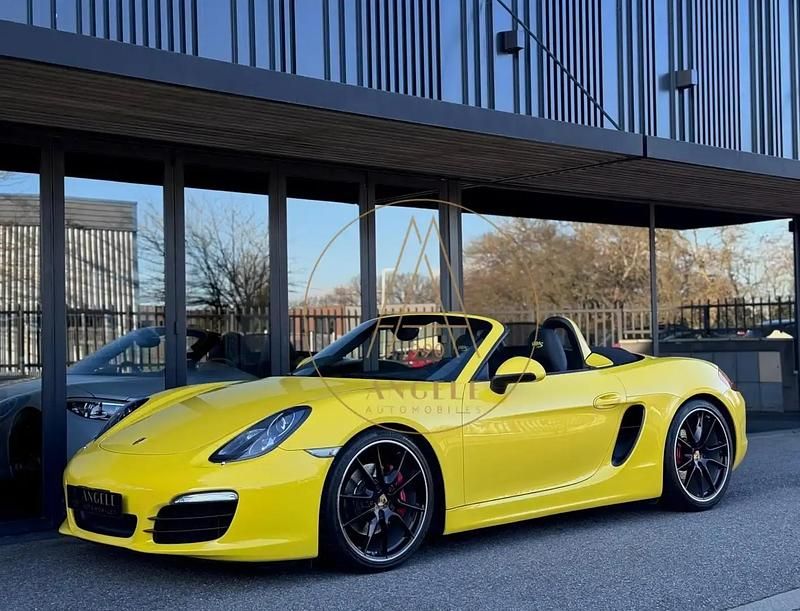 Jaune Occasion 2013 Porsche Boxster S Chrono Cabriolet | 62 990 € - Image 1/4