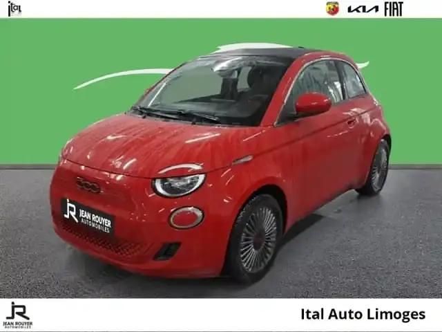 Red by (red) pastel Utilisé 2021 Fiat 500C Red Cabriolet | 15 489 € - Image 1/4