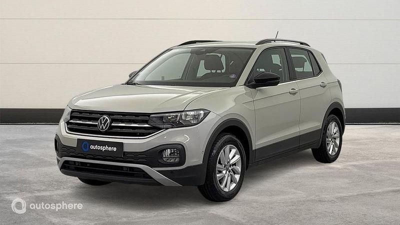 Gris Utilisé 2021 VW T-Cross LOUNGE SUV | 21 999 € (Prix juste) - Image 1/4