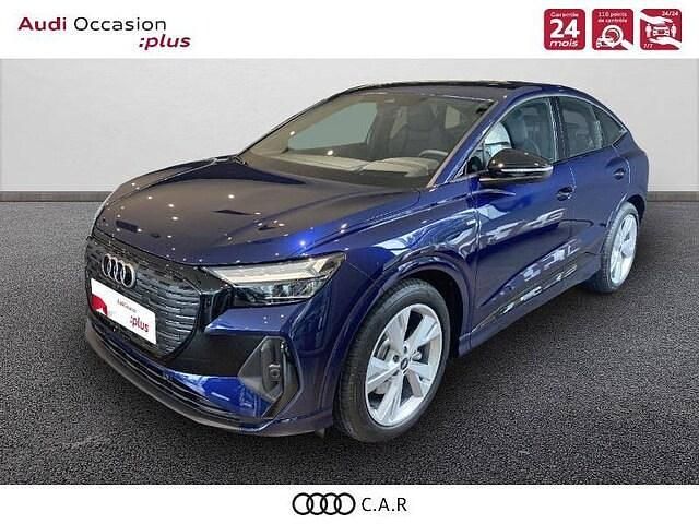 Bleue Utilisé 2022 Audi Q4 Sportback e-tron S-Line SUV | 39 900 € (Prix cher) - Image 1/4