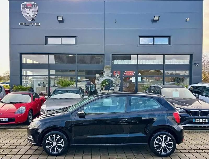 Noir Occasion 2016 VW Polo Trendline Citadine | 9 990 € (Super prix) - Image 1/4