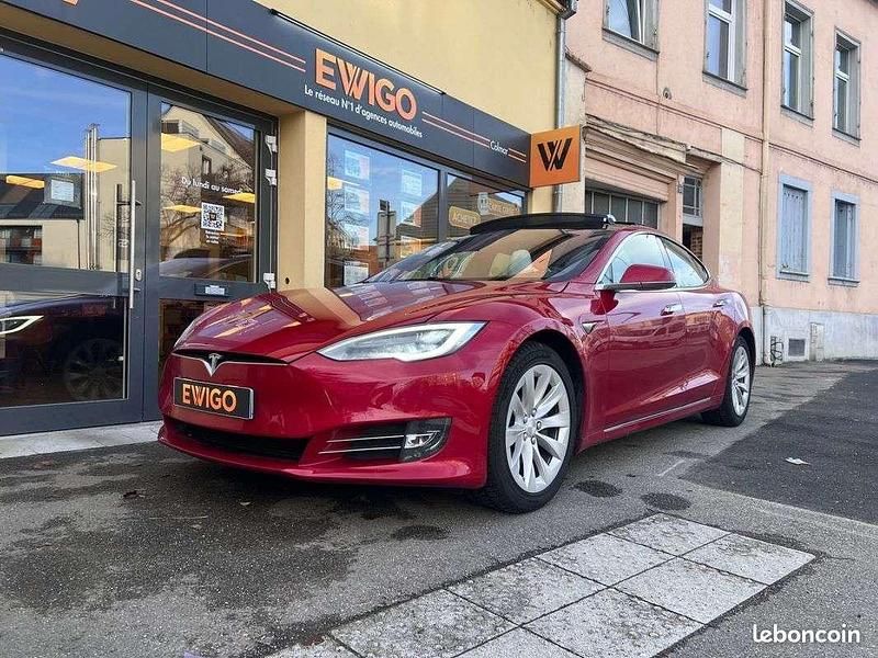 Occasion Tesla Model S 311 kW (423 ch) 2018 Rouge Citadine