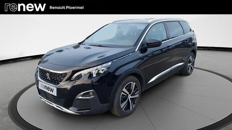 Noir Utilisé 2018 Peugeot 5008 GT-line SUV | 18 290 € (Prix cher) - Image 1/4