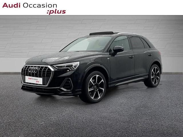 Noir mythic métallisé Utilisé 2021 Audi Q3 S-Line SUV | 32 956 € - Image 1/4