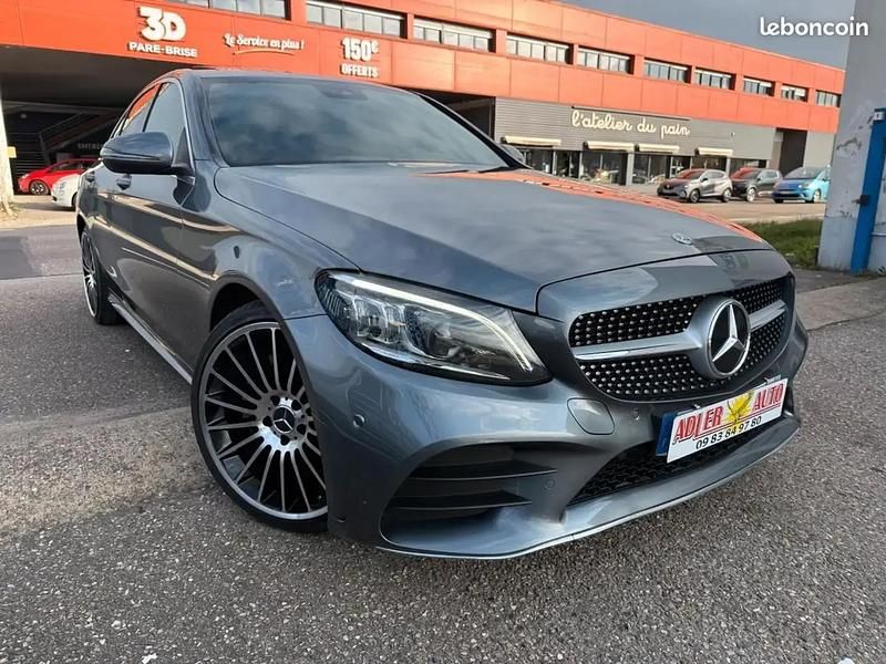 Gris Occasion 2020 Mercedes C220 AMG line Berline | 29 990 € (Prix juste) - Image 1/4