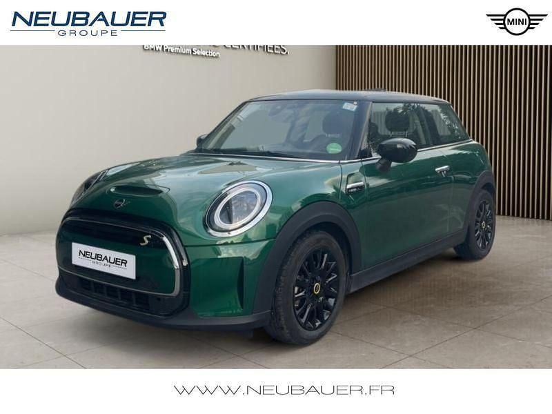 British racing green Utilisé 2021 Mini Cooper SE Citadine | 17 990 € (Prix juste) - Image 1/4