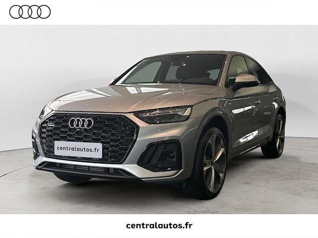 Nouvelle Audi Q5 Sportback S-Line 367 ch (269 kW) 2025 Argent fleuret métallisé SUV