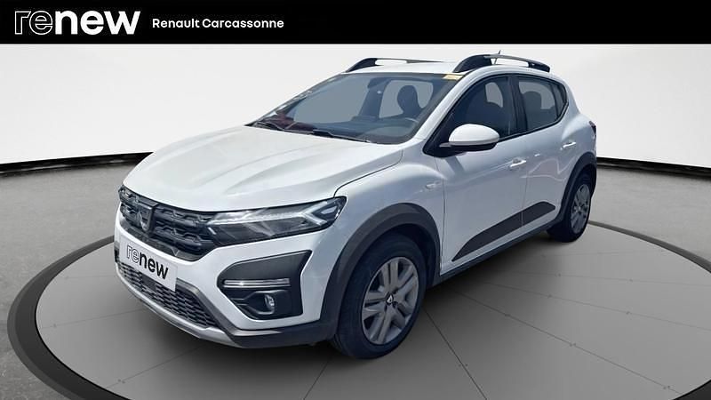 Blanc Utilisé 2021 Dacia Sandero Comfort Citadine | 13 290 € (Prix juste) - Image 1/4
