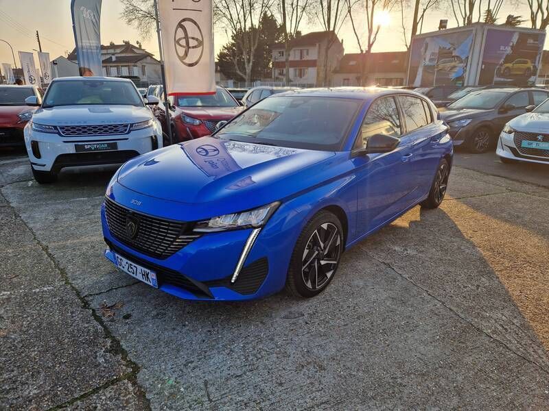 Bleu Utilisé 2021 Peugeot 308 S Berline | 18 390 € (Prix juste) - Image 1/3