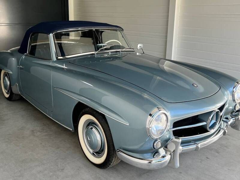 Bleu Utilisé 1957 Mercedes 190 Cabriolet | 149 000 € - Image 1/4