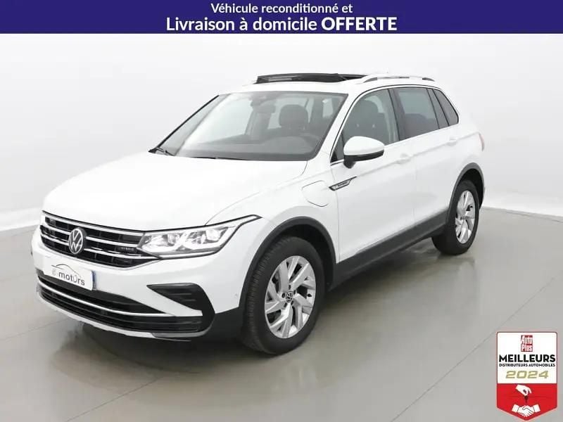 Blanc Utilisé 2022 VW Tiguan Elegance SUV | 29 900 € (Prix juste) - Image 1/4