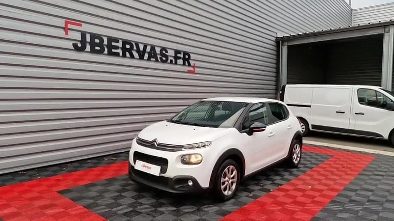 Blanc Occasion 2018 Citroën C3 Feel Berline | 10 990 € - Image 1/4
