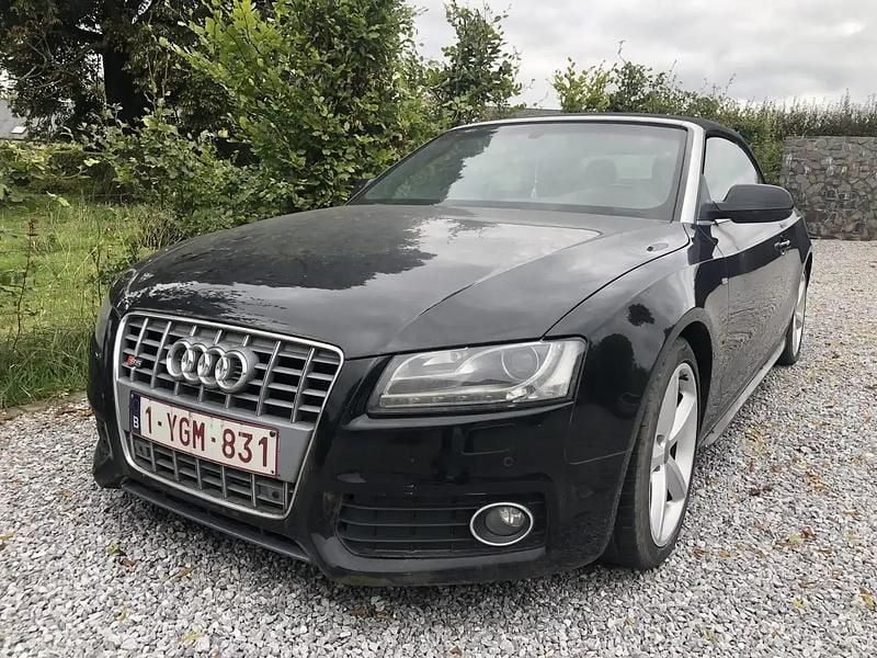 Noir Utilisé 2009 Audi A5 Cabriolet S-Line Cabriolet | 4 950 € - Image 1/4