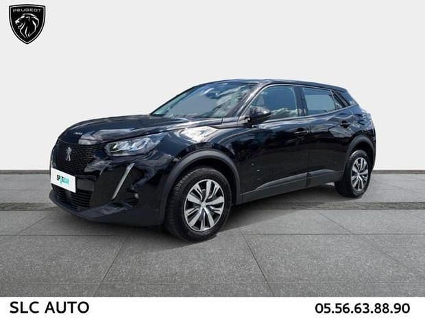 Noir Utilisé 2021 Peugeot 2008 Business-Line SUV | 17 990 € (Prix juste) - Image 1/4