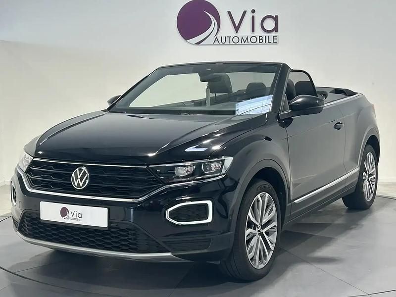Noir Utilisé 2021 VW T-Roc Cabriolet Beats Cabriolet | 22 990 € (Prix cher) - Image 1/4