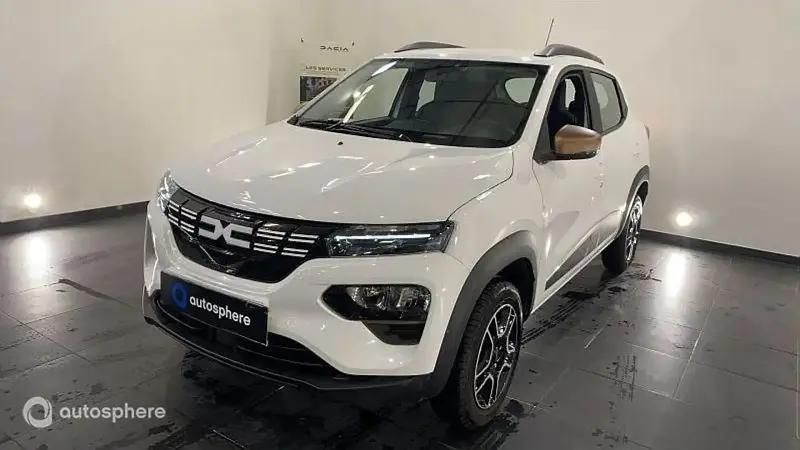 Blanc Utilisé 2023 Dacia Spring Extreme Citadine | 10 499 € (Bon prix) - Image 1/4