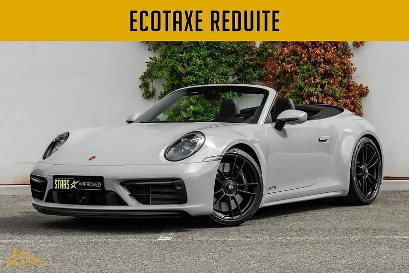 Gris Occasion 2024 Porsche 911 Carrera 4 Cabriolet Cabriolet | 172 992 € - Image 1/4