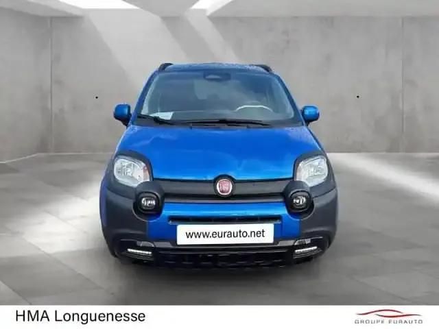 Nouvelle Fiat Panda Classica 2025 Bicolore bleu italie métallisé/toit noir Berline