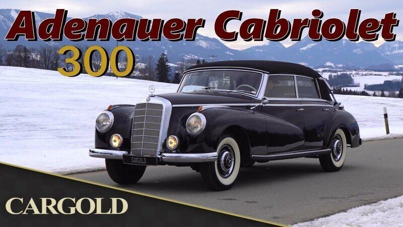 Occasion Mercedes 300 115 ch (84 kW) 1952 Noir Cabriolet