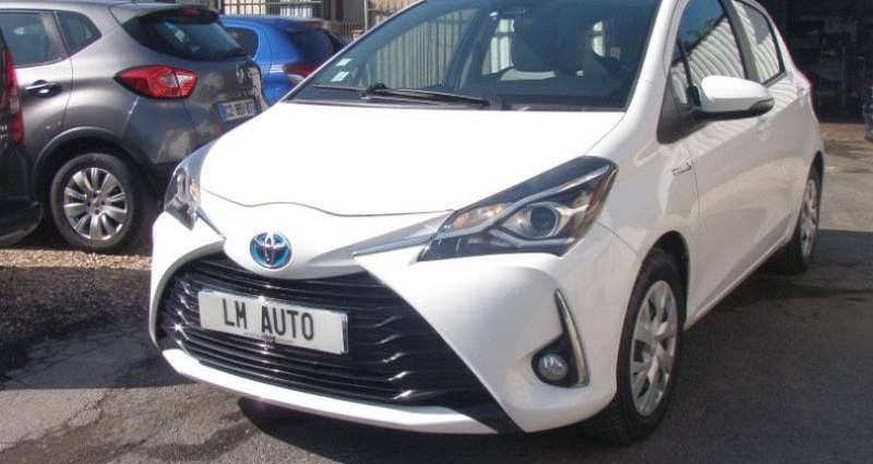 Blanc Utilisé 2018 Toyota Yaris Hybrid Citadine | 11 990 € (Super prix) - Image 1/4