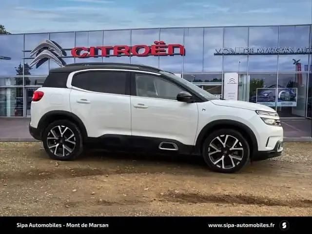 Occasion Citroën C5 Aircross Shine 225 ch (165 kW) 2021 Metallisee tri couch blanc nacre SUV