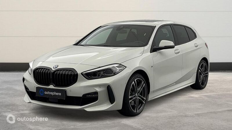 Blanc Utilisé 2022 BMW 118 M Sport Citadine | 31 499 € (Prix cher) - Image 1/4