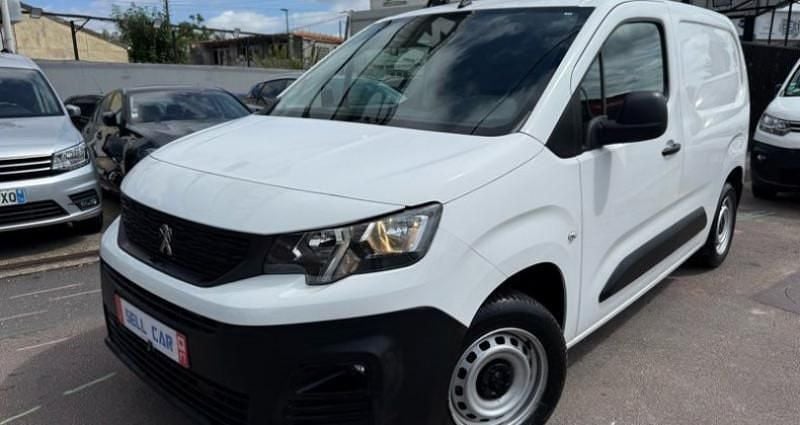 Blanc Utilisé 2020 Peugeot Partner Premium Monospace | 9 750 € (Bon prix) - Image 1/4