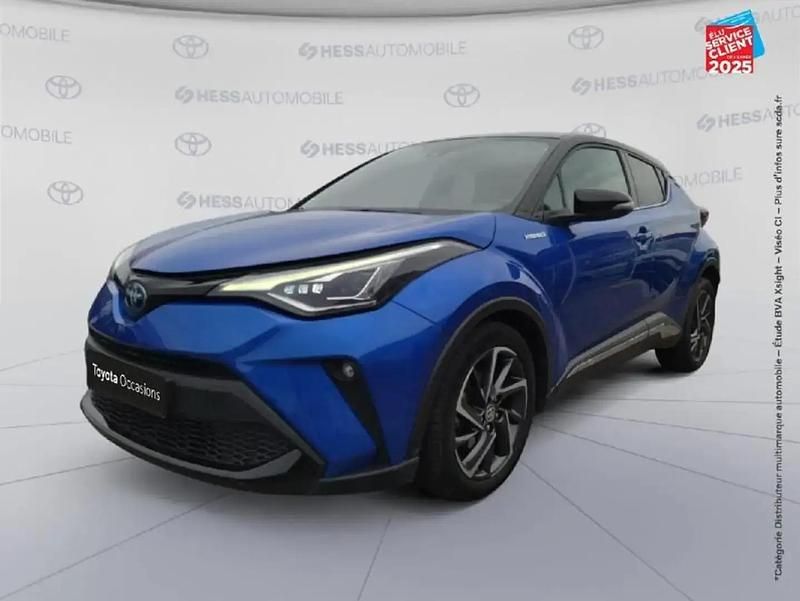 Bleu Utilisé 2020 Toyota C-HR SUV | 18 999 € (Prix juste) - Image 1/4