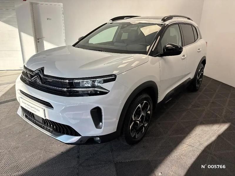 Blanc Utilisé 2023 Citroën C5 Aircross Shine SUV | 24 900 € (Prix juste) - Image 1/4